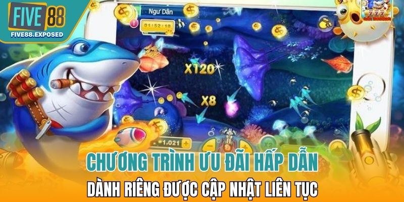 Các chương trình ưu đãi hấp dẫn dành riêng cho người chơi được cập nhật liên tục