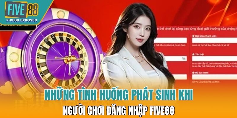 Sự cố bất ngờ khiến bạn không thể đăng nhập như ý