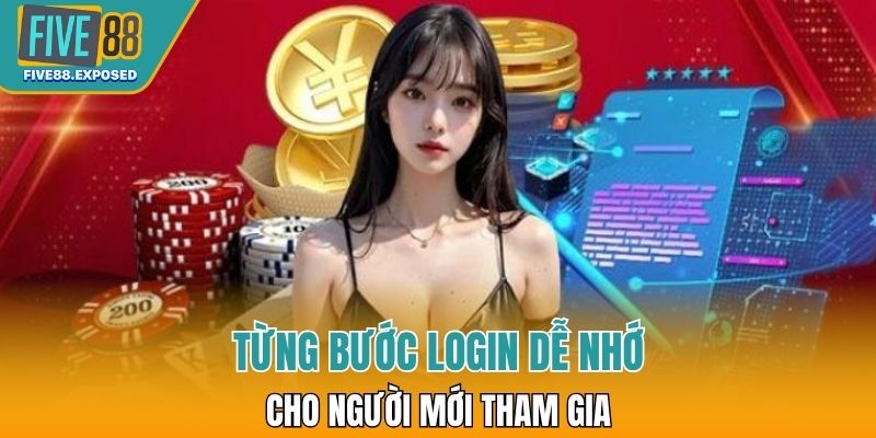 Hướng dẫn đăng nhập FIVE88 cực dễ cho hội viên mới