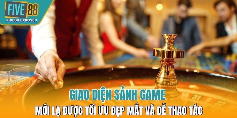 Giao diện sảnh game mới lạ được tối ưu đẹp mắt và dễ thao tác
