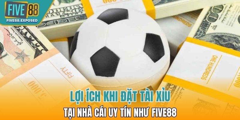 Lợi ích khi đặt tài xỉu tại nhà cái uy tín như FIVE88