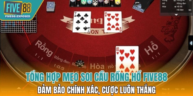 Tổng hợp mẹo soi cầu rồng hổ FIVE88 đảm bảo chính xác, cược luôn thắng 